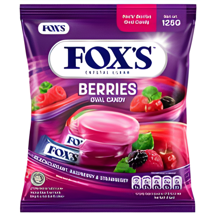 FOX'S Berries Oval Flowrap 125g