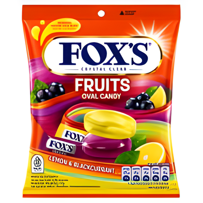 FOX'S Fruits Oval Flowrap 125g