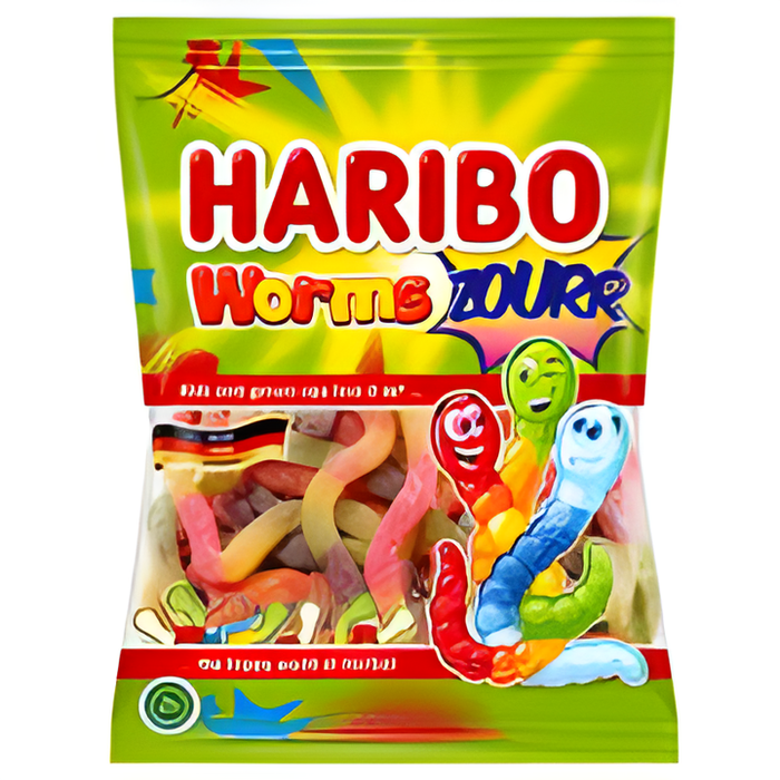 Haribo Worm Zourr 160g