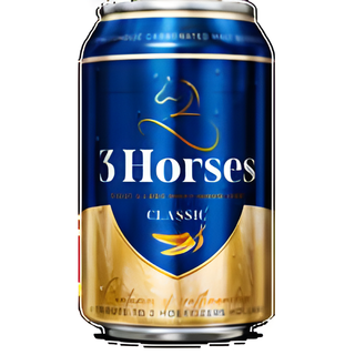3 Horses Classic can - 330 ml