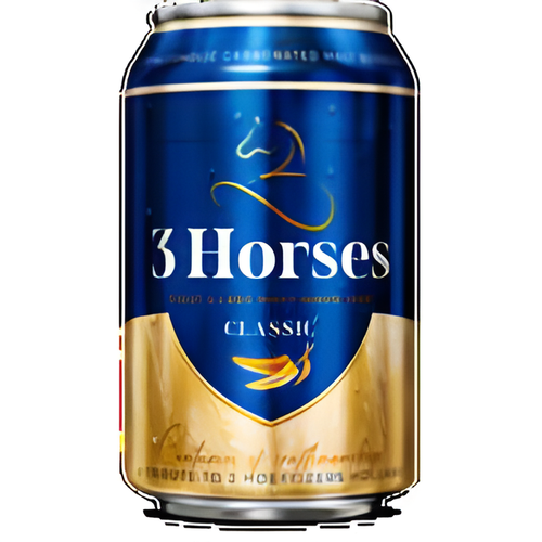 3 Horses Classic can - 500 ml