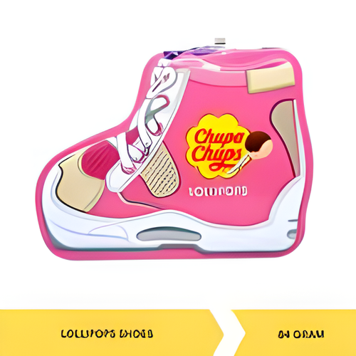 Chupa Chups - Lollypops Assorted Sneakers Shoes Tin 84g