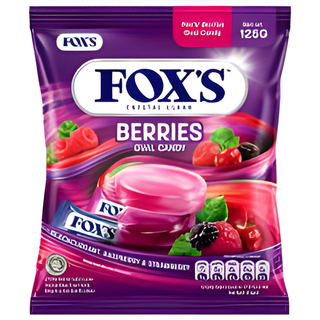 FOX'S Berries Oval Flowrap 125g