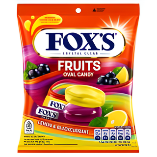 FOX'S Fruits Oval Flowrap 125g