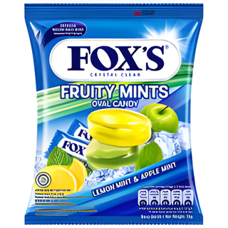 FOX'S Fruity Mints Oval Flowrap 125g