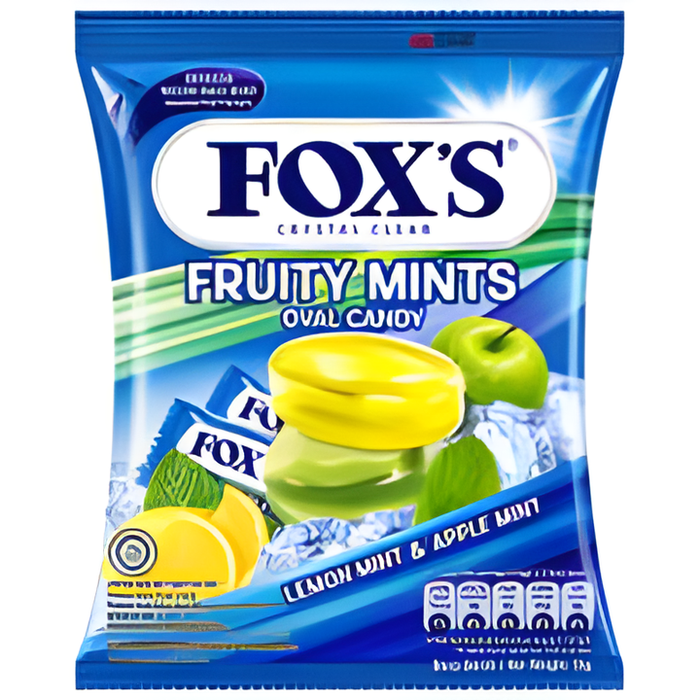 FOX'S Fruity Mints Oval Flowrap 125g