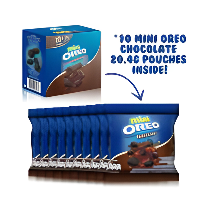 Oreo - Mini Pouch Chocolate 204g ( 10 x 20.4g )