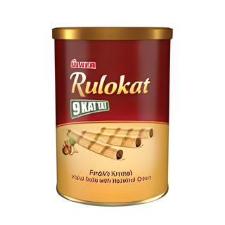 Ulker- Rulokat Hazelnut Roll Wafer 170g