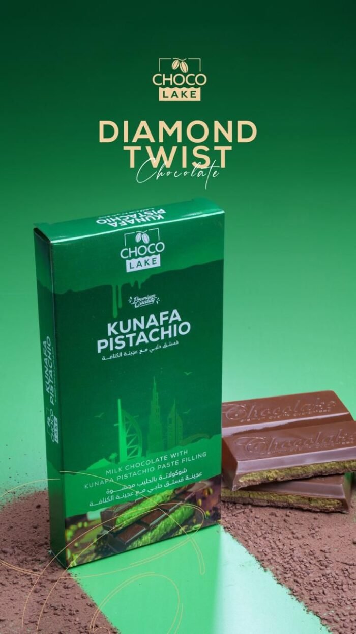 Chocolake Dubai Chocolate - 20 bars x 80g - Image 1
