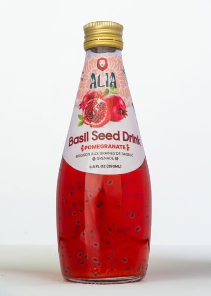 Pomegranate Alia Basil Seed Drink 12 x 290ml