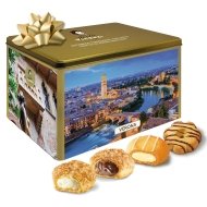 Vicenzi Biscottiera- Latta Verona 907g